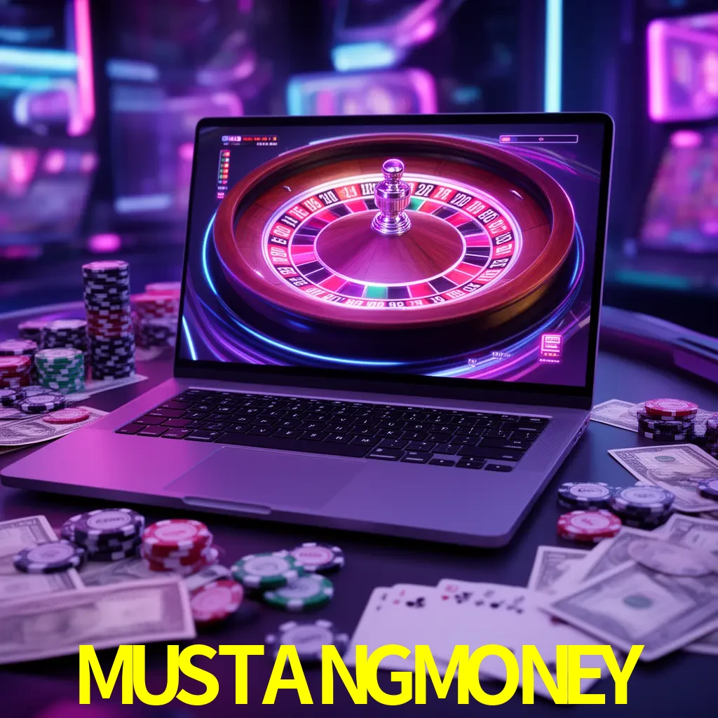 Centro móvil MUSTANGMONEY con casino, cajero, bonos, app y acceso de cuenta para México