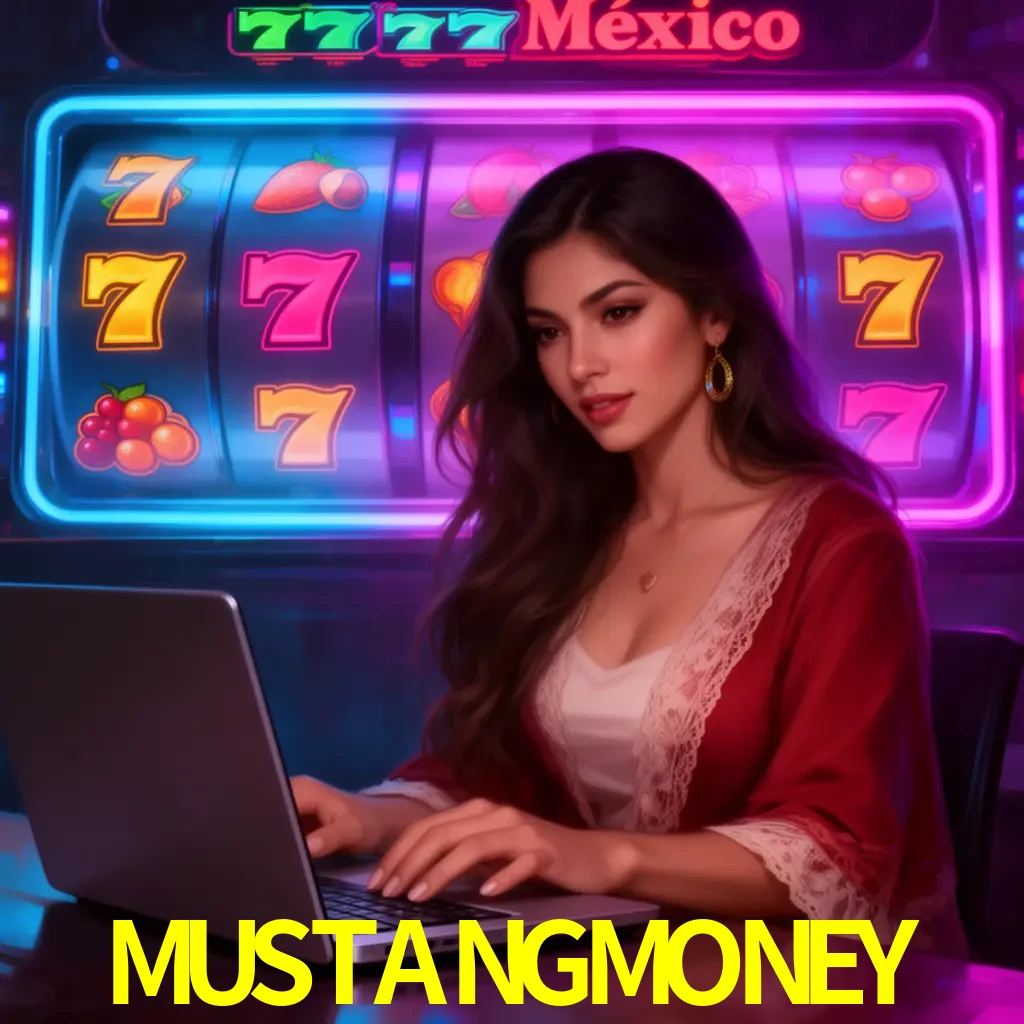 MUSTANGMONEY Slots - tragamonedas, RTP y control Tragamonedas MUSTANGMONEY con símbolos, saldo móvil y reglas de apuesta visibles